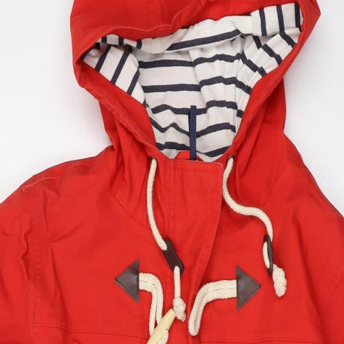 Boden Womens Red Jacket Size 14 Zip