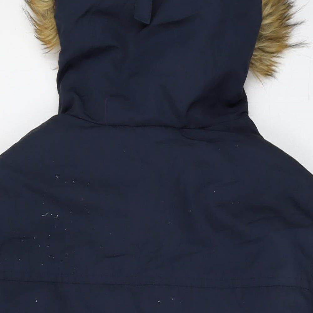 Superdry Womens Blue Jacket Size L Zip