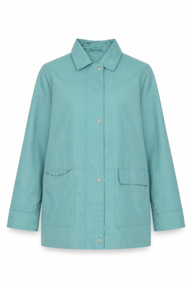 Dannamic Womens Green Jacket Size L Zip