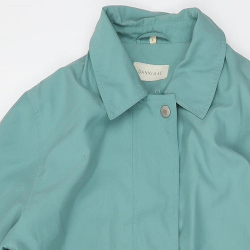 Dannamic Womens Green Jacket Size L Zip