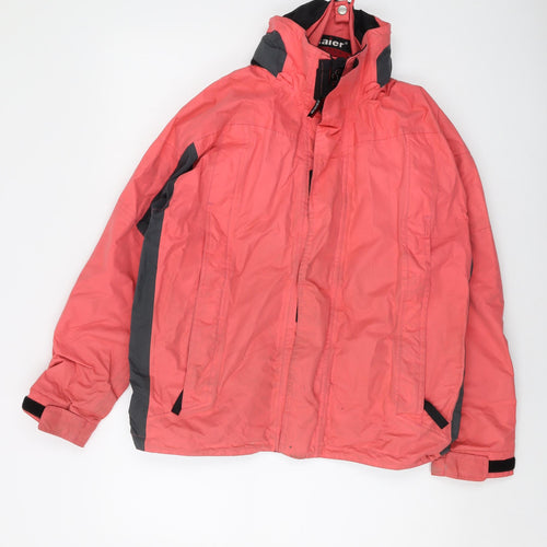 Maier Girls Pink Jacket Size 14 Years Zip