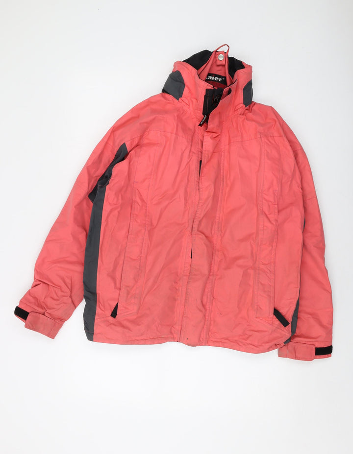 Maier Girls Pink Jacket Size 14 Years Zip
