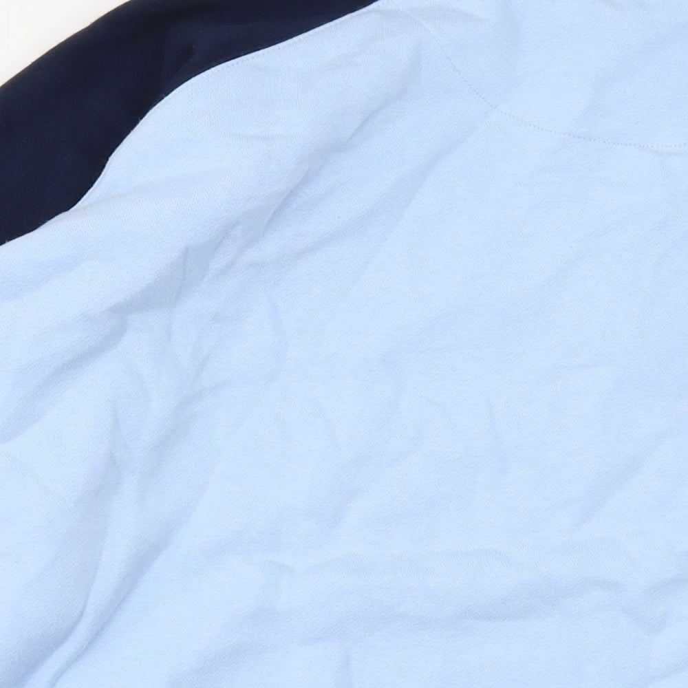 Nike Mens Blue Cotton Pullover Sweatshirt Size 2XL