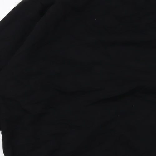 One Direction Mens Black Cotton Pullover Sweatshirt Size L