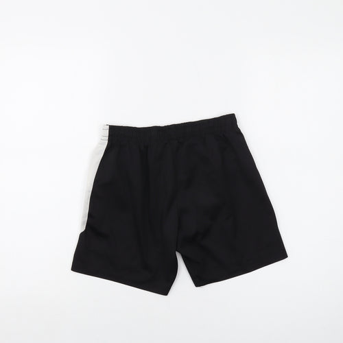 Umbro Boys Black Polyester Sweat Shorts Size 12 Years Regular