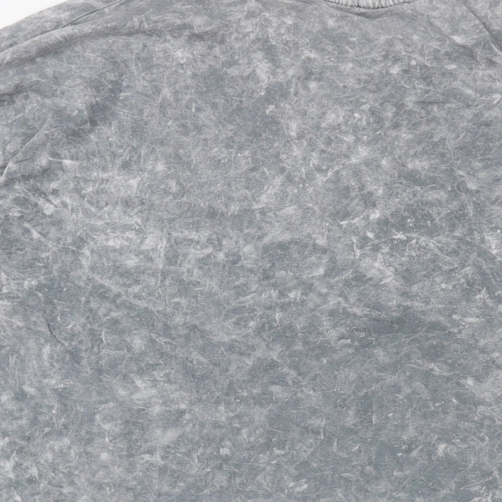 Disney Womens Grey Cotton Basic T-Shirt Size 18 Crew Neck - Minnie Mouse