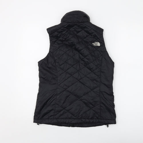 The North Face Womens Black Gilet Waistcoat Size S Zip