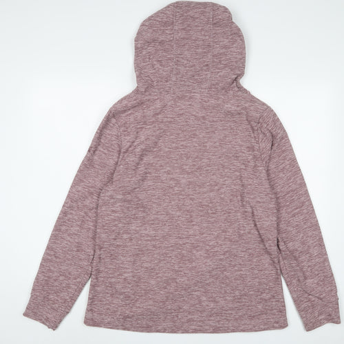 Regatta Womens Purple Polyester Pullover Hoodie Size 14 Pullover