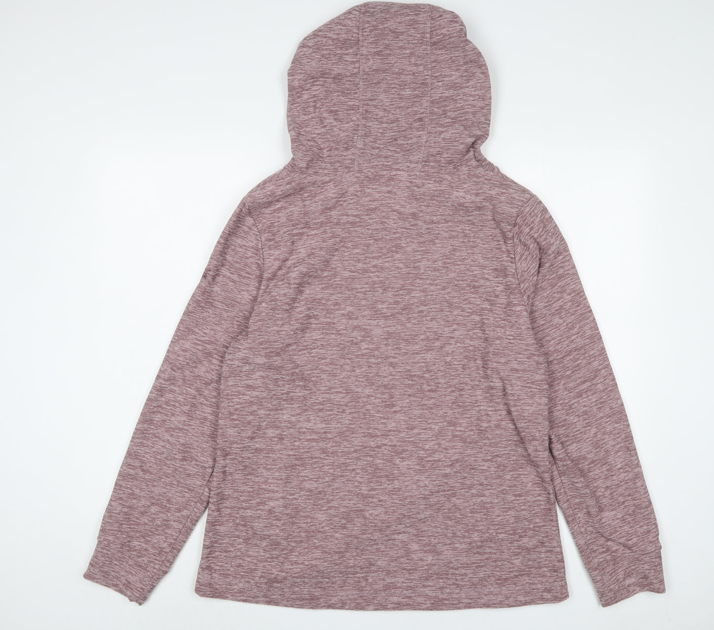 Regatta Womens Purple Polyester Pullover Hoodie Size 14 Pullover