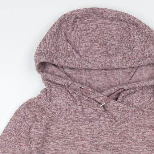 Regatta Womens Purple Polyester Pullover Hoodie Size 14 Pullover
