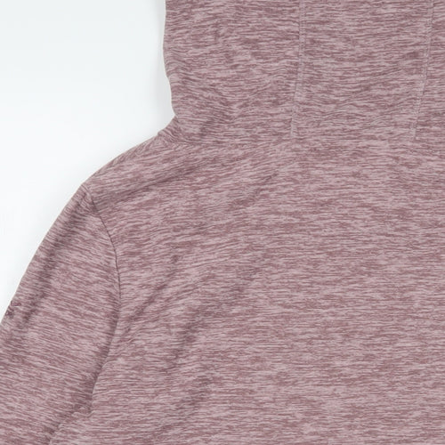 Regatta Womens Purple Polyester Pullover Hoodie Size 14 Pullover