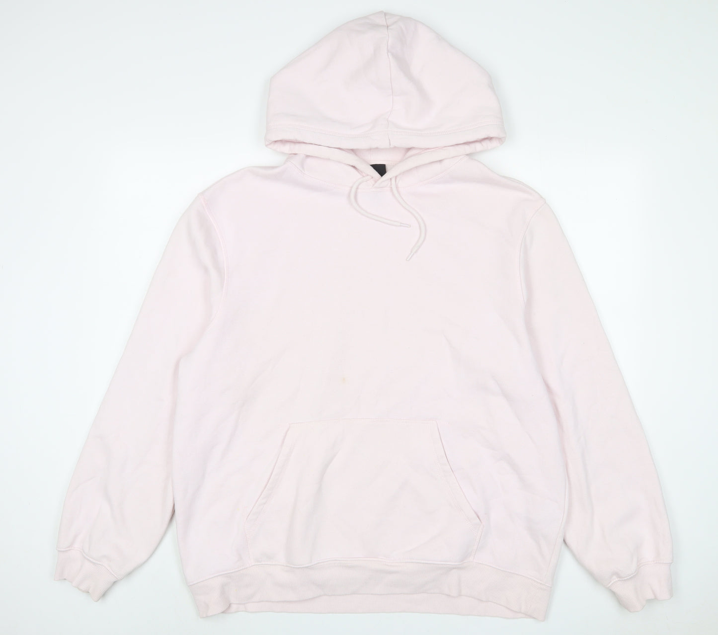 h7m Womens Pink Cotton Pullover Hoodie Size XL Pullover