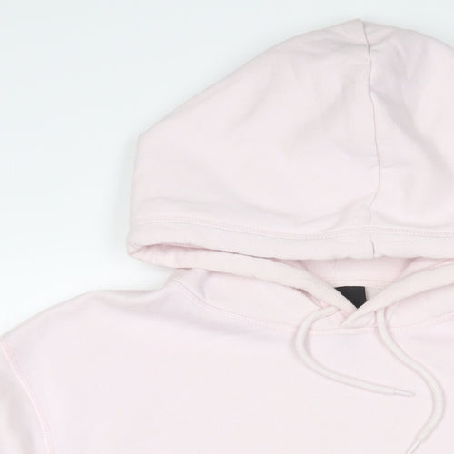 h7m Womens Pink Cotton Pullover Hoodie Size XL Pullover