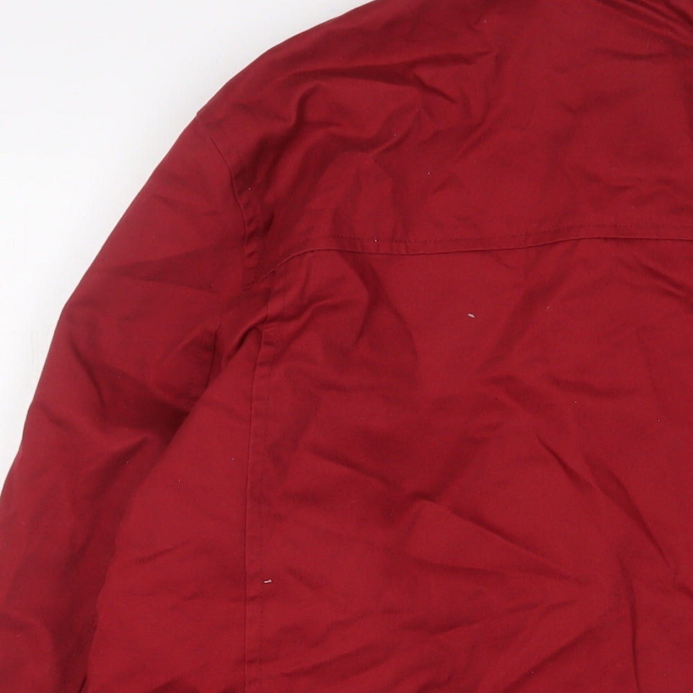 Blue Harbour Mens Red Jacket Size L Zip