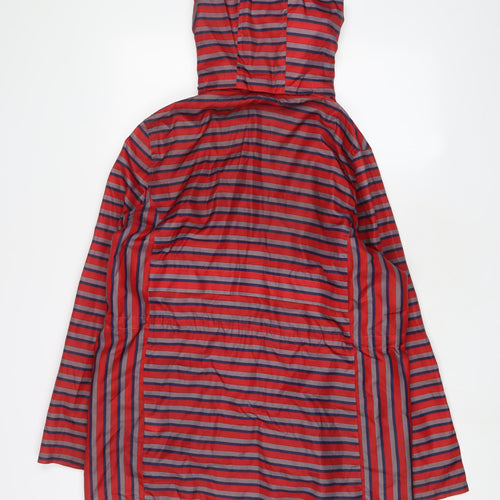NEXT Womens Red Striped Jacket Size 14 Zip