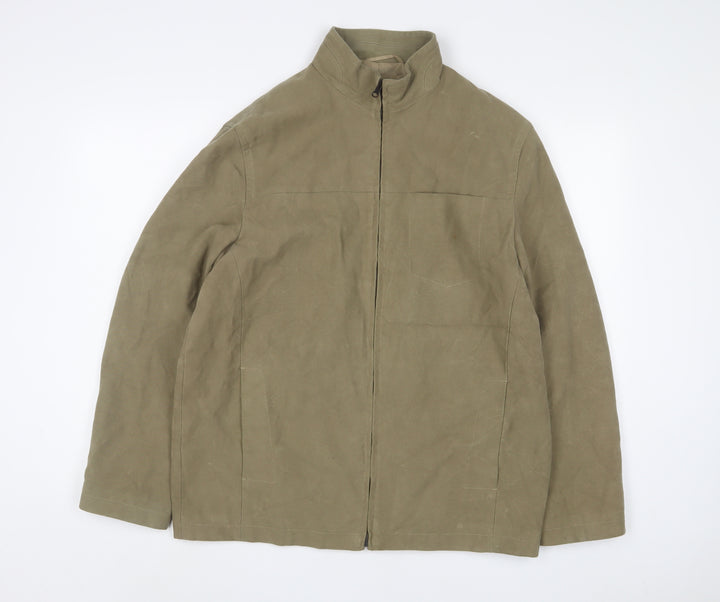 Burton Mens Green Jacket Size M Zip