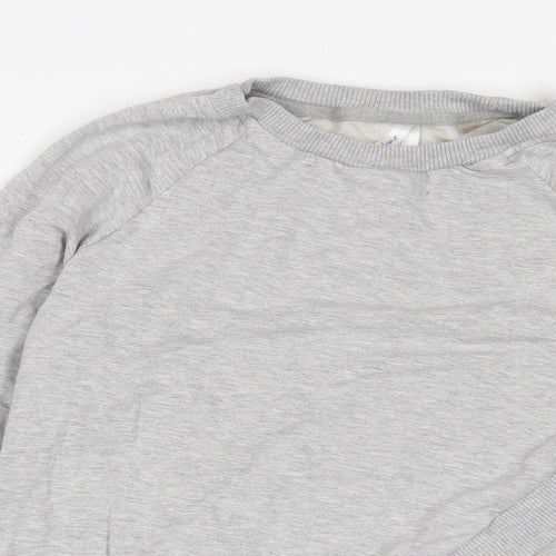 Seraphine Womens Grey Cotton Pullover Sweatshirt Size M Pullover