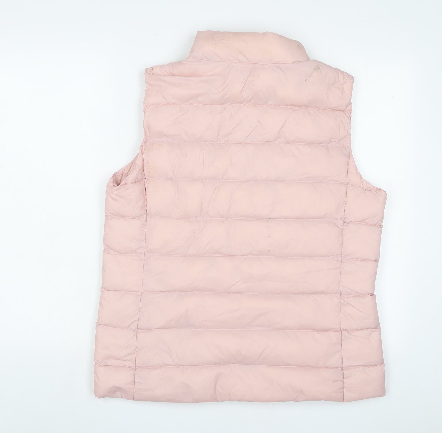 Marks and Spencer Womens Pink Gilet Jacket Size 14 Zip
