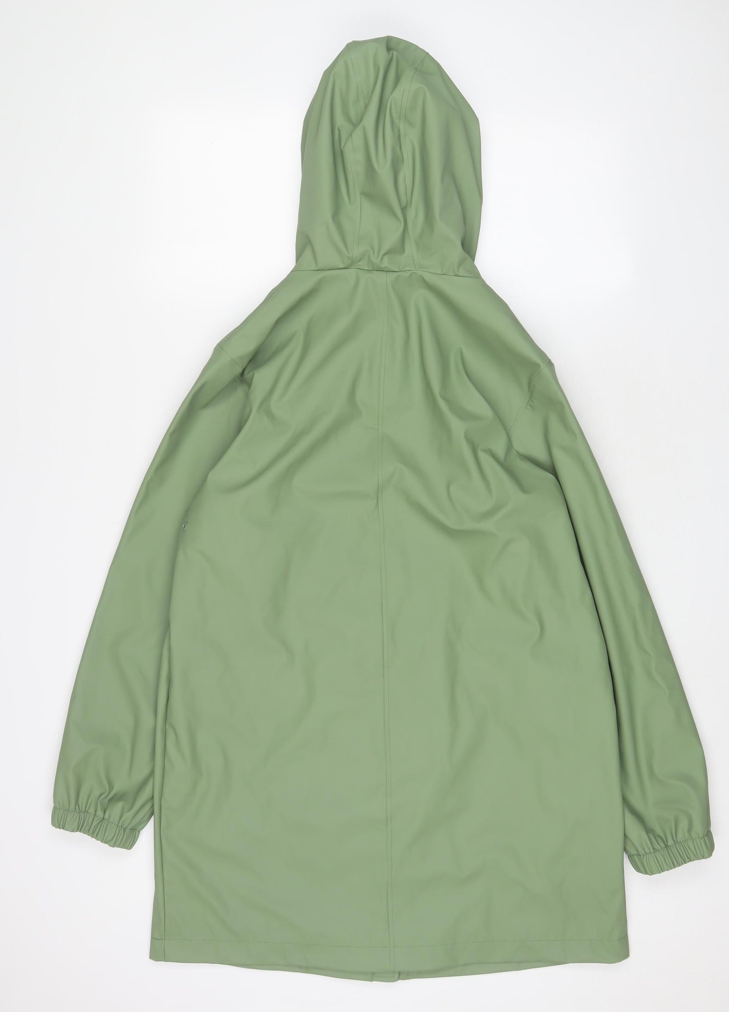 Marks and Spencer Womens Green Jacket Size 12 Zip