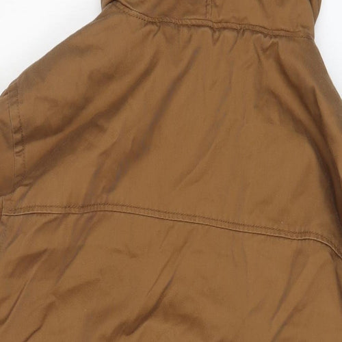 H&M Mens Brown Jacket Size L Zip
