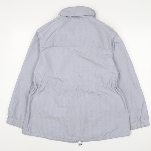 Marks and Spencer Womens Blue Jacket Size 18 Zip