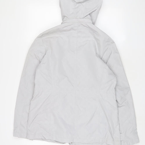 BHS Womens Grey Jacket Size 12 Zip