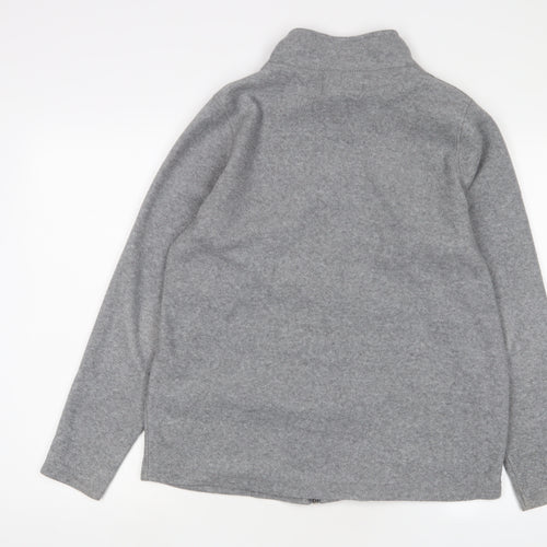 Anthology Womens Grey Jacket Size 16 Zip
