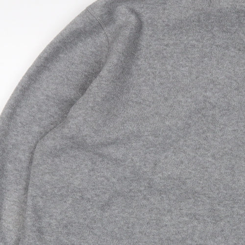 Anthology Womens Grey Jacket Size 16 Zip