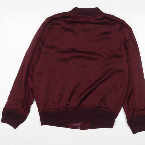 VICI Womens Red Jacket Size L Zip