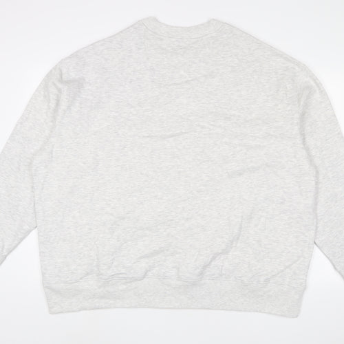 Marks and Spencer Mens Grey Cotton Pullover Sweatshirt Size 3XL