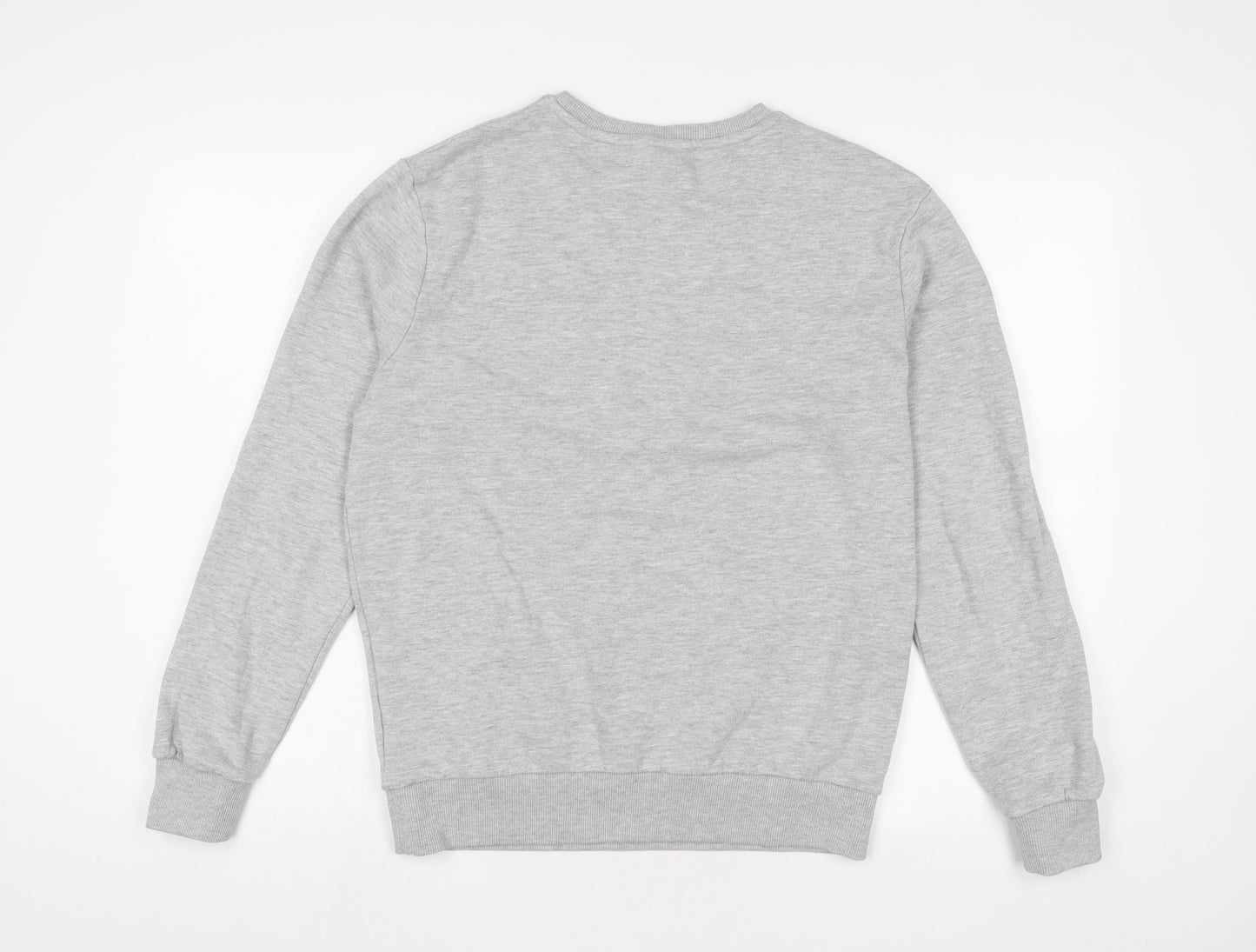 Dreamers Club Womens Grey Cotton Pullover Sweatshirt Size M Pullover - Embroidered