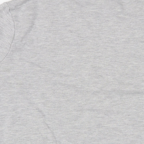 Dreamers Club Womens Grey Cotton Pullover Sweatshirt Size M Pullover - Embroidered
