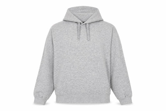 Zara Womens Grey Cotton Pullover Hoodie Size M Pullover