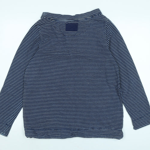 Joules Womens Blue Cotton Pullover Sweatshirt Size 12