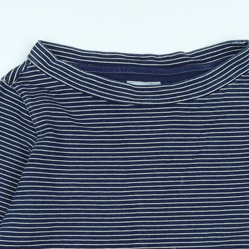 Joules Womens Blue Cotton Pullover Sweatshirt Size 12
