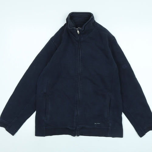 Champion Mens Blue Jacket Size S Zip