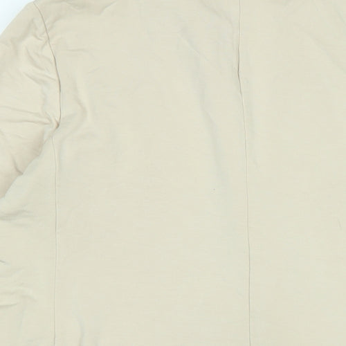 Philosophy Womens Beige Jacket Size L Button