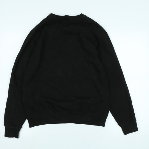 Chinese Laundry Womens Black Polyester Pullover Sweatshirt Size M