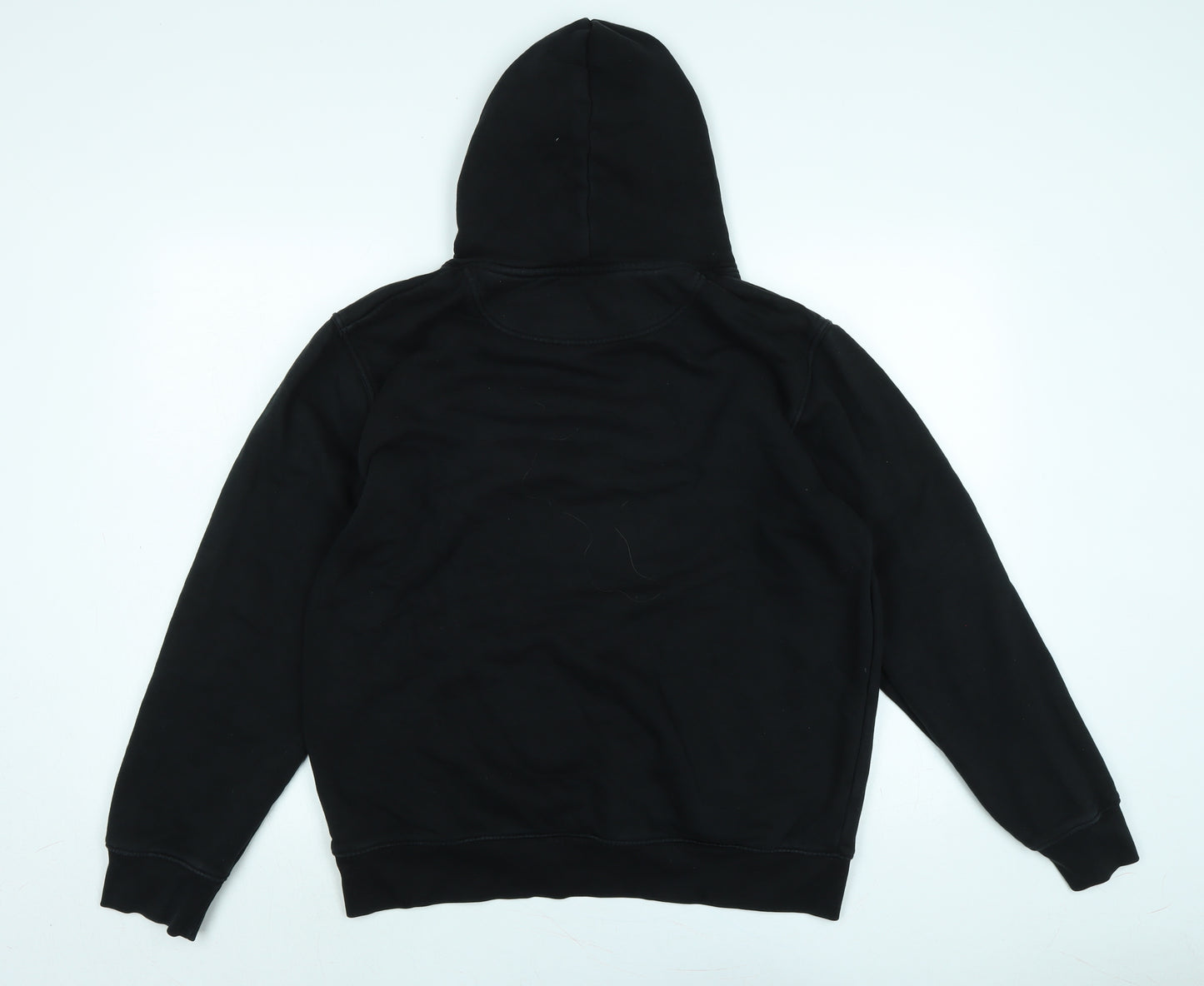 Make Thread Womens Black Polyester Pullover Hoodie Size L - 92 o