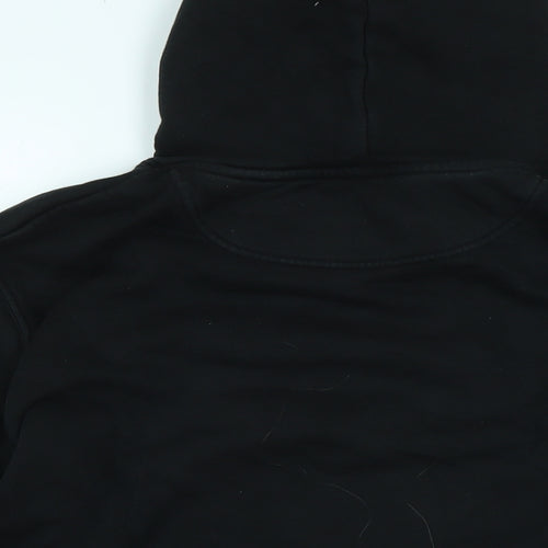 Make Thread Womens Black Polyester Pullover Hoodie Size L - 92 o