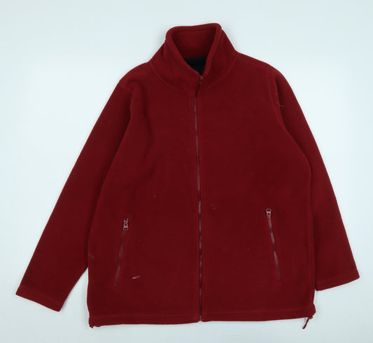 One Valley Mens Red Jacket Size S Zip