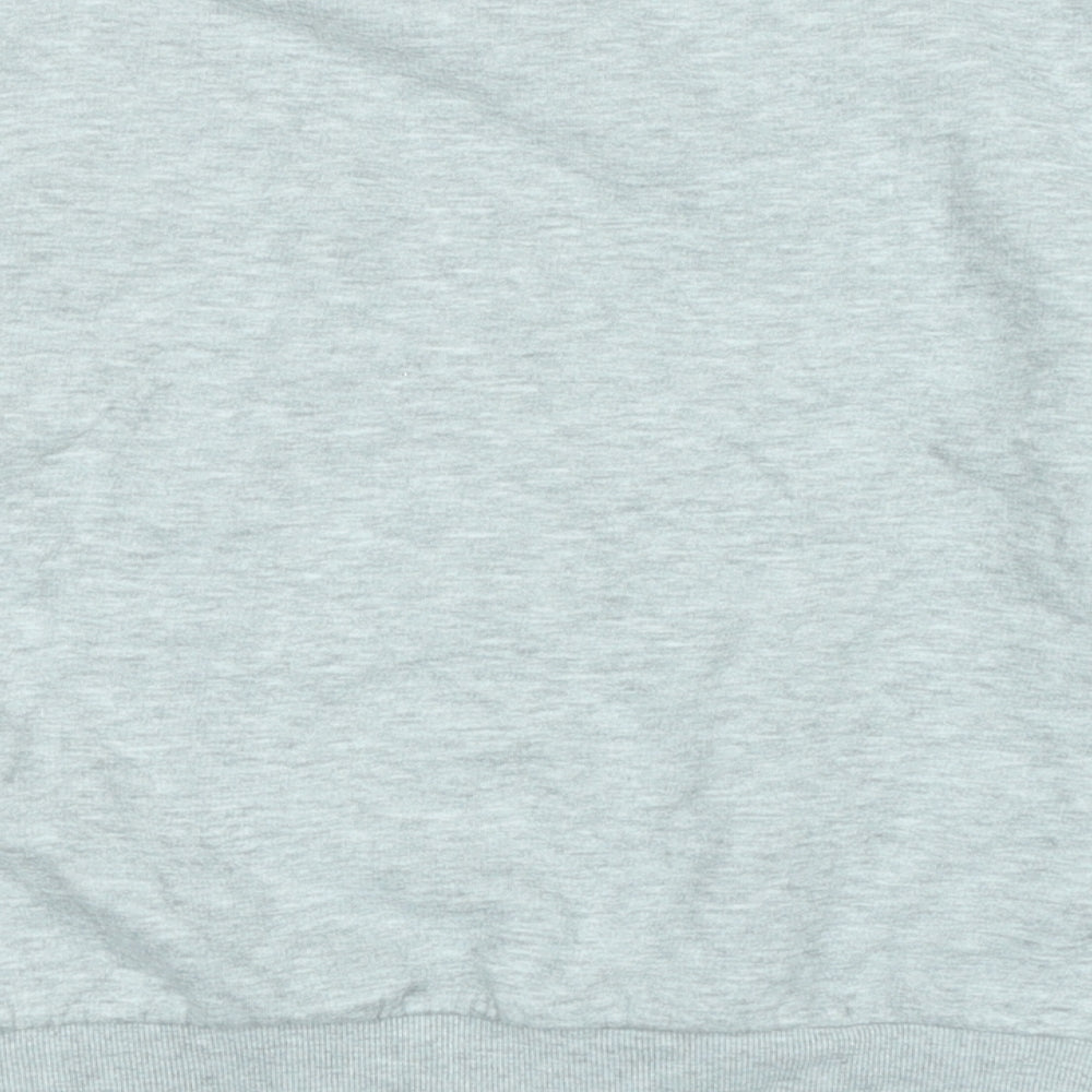 Marks and Spencer Boys Grey Polyester Pullover Sweatshirt Size 10-11 Years