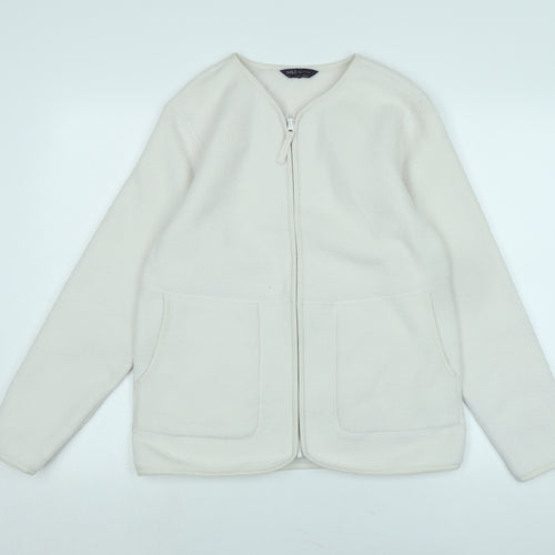 Marks and Spencer Womens Black Jacket Size S Zip