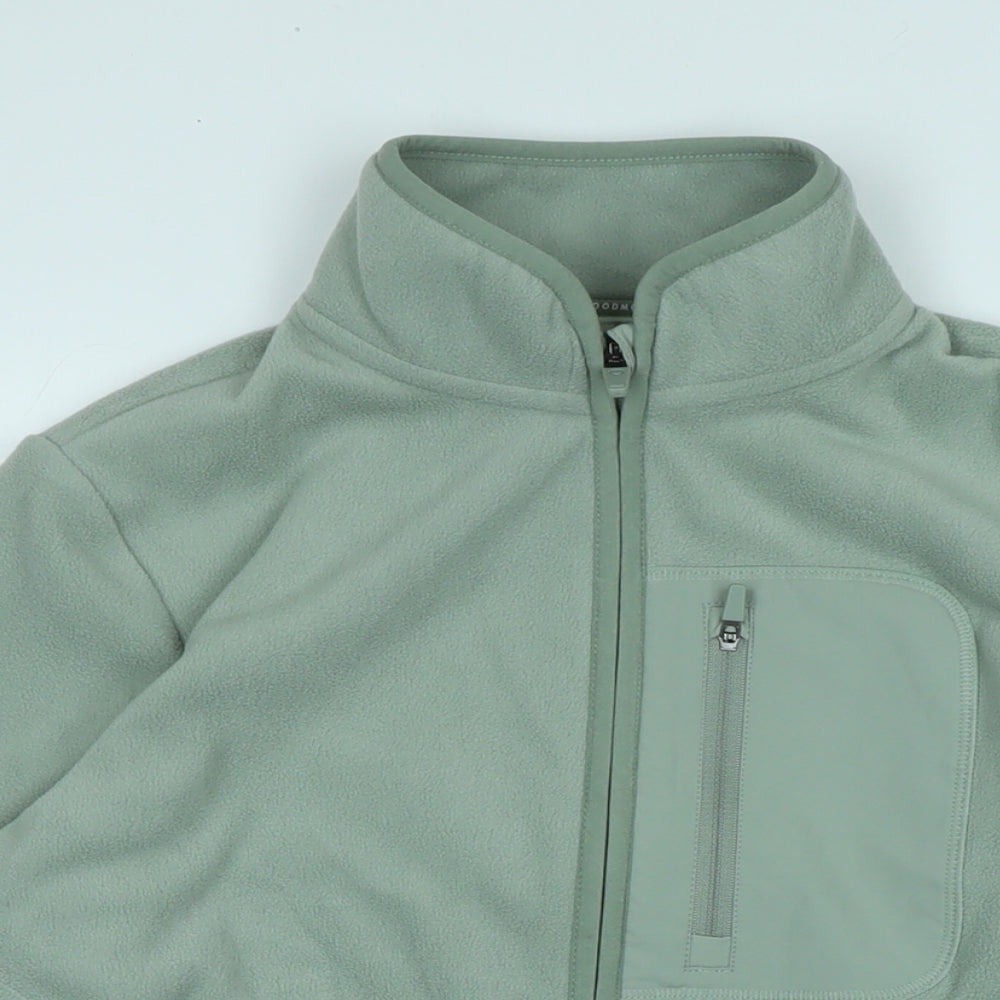 Good Move Womens Green Jacket Size 12 Zip