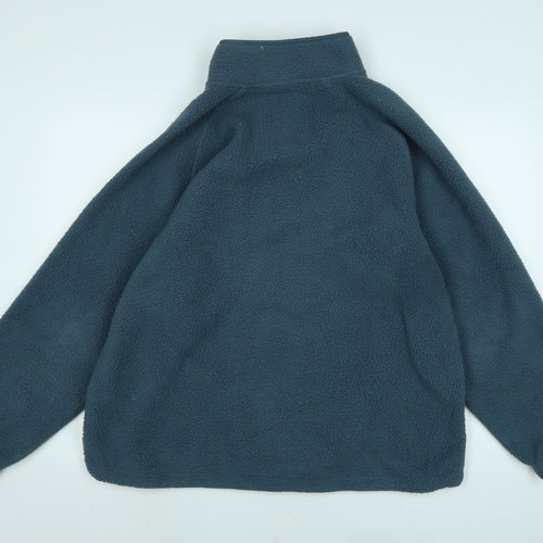 Good Move Womens Blue Polyester Pullover Sweatshirt Size 16
