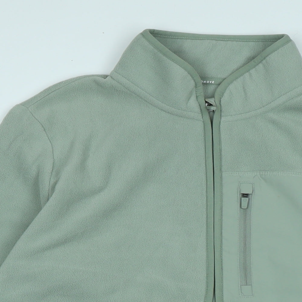 Good Move Womens Green Jacket Size 16 Zip