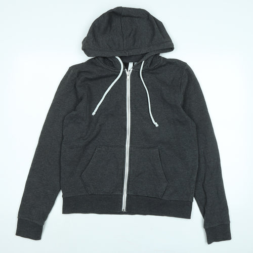 Divided Womens Grey Jacket Size M Zip