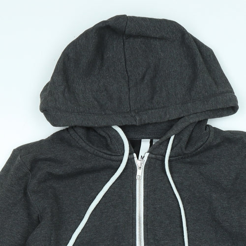 Divided Womens Grey Jacket Size M Zip