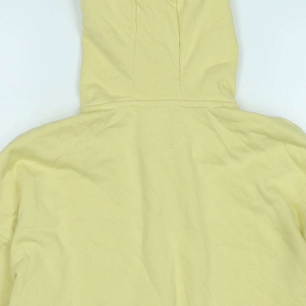 Marks and Spencer Girls Yellow Jacket Size 11-12 Years Zip