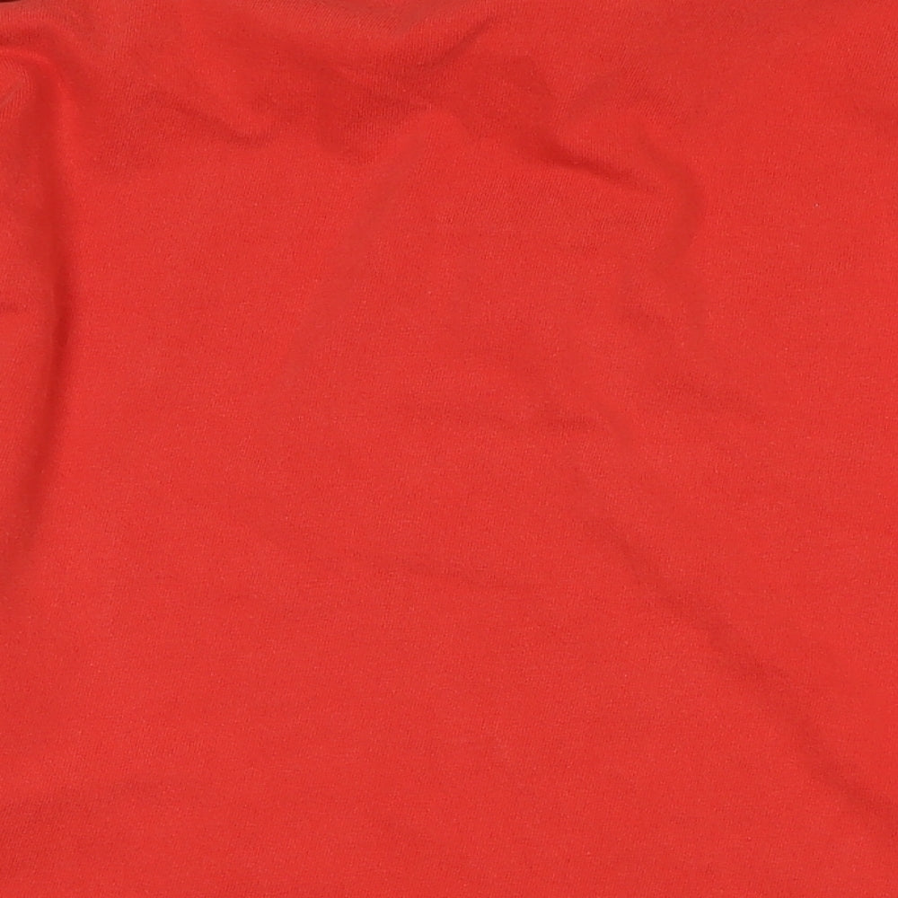 Front Row Mens Red Cotton Polo Size 3XL Collared